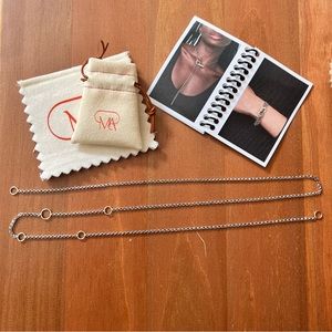 36” Rolo Chain with multiple loops